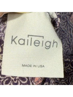 KaiLeigh Women’s XL Boho Paisley Crochet Back Tank Top Rayon thumbnail 8