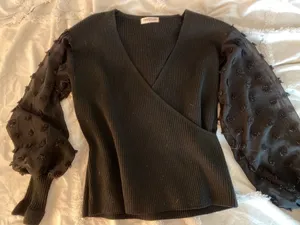 Black Sheer Blouse thumbnail 2