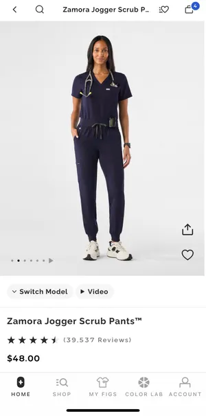 FIGS Scrub Pants Zamora Jogger Women’s thumbnail 1