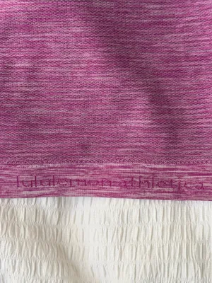 Lululemon Swiftly Tech Short Sleeve Crew Heathered Purple / Magenta Mix Size 6 thumbnail 8