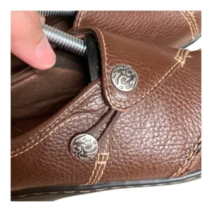 Clarks Ashland Lane Q Redwood Brown Leather Slip-On Comfort Loafers Size 9.5M thumbnail 12