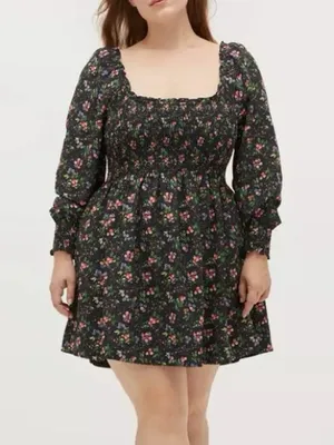 Hill House The Nap Dress in Multi Berry Crepe thumbnail 9