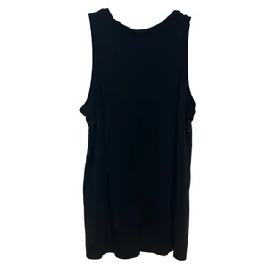 Lululemon‎ Tank Top Sleeveless Black Shirt Modal Silk Side Slit Estimated Medium thumbnail 2