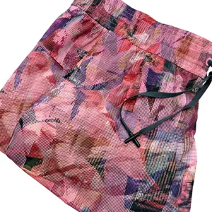 Lululemon Spring Break Away 3" Shorts Sz 12 Sun Dazed Multi Pink 4 Way Stretch thumbnail 2