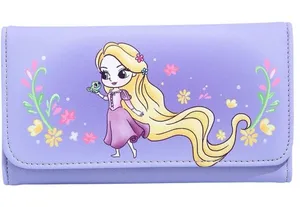 Loungefly Disney Tangled Chibi Rapunzel Flap Wallet thumbnail 1