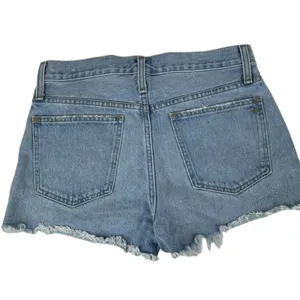 Madewell Raw Hem Relaxed Denim Shorts Size 27 thumbnail 7