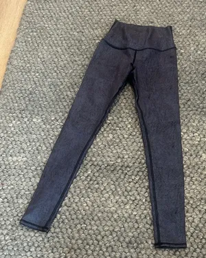 ALO Yoga High-Waist Airbrush Legging Highline Purple Size XXS thumbnail 1