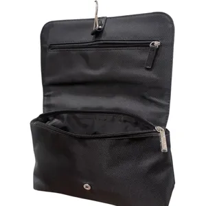 Giorgio Armani Hanging Toiletry Bag | Armani Code Black Travel Organizer thumbnail 4