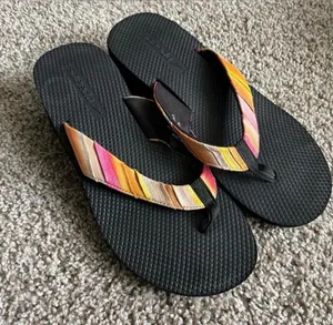 Speedo Wedge Flip Flop Sandals Size 9 Beach Resort thumbnail 1