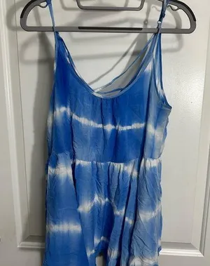 Staccato Blue Tie Dye Tank Size Medium thumbnail 1