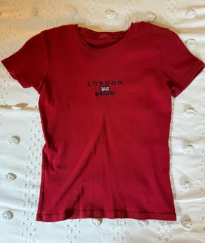 Brandy Melville London Baby Tee thumbnail 1