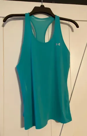 Under Armour Green Racerback Tank thumbnail 1