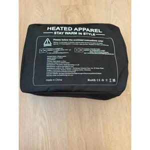 iHeat Rechargeable Battery Heated Black Hooded WinterCoat Woman Small thumbnail 5