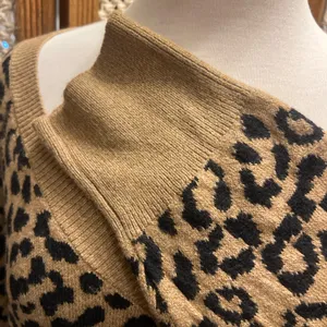 Old Navy NWT Animal Print Long Sleeve Sweater Dress thumbnail 6