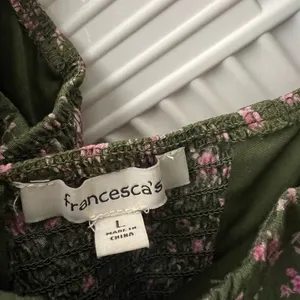 Francesca’s Floral Green Dress thumbnail 8