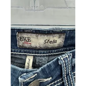 BKE bootcut Stella size 27 XXLONG western ranch farm rodeo contrast stitching thumbnail 4