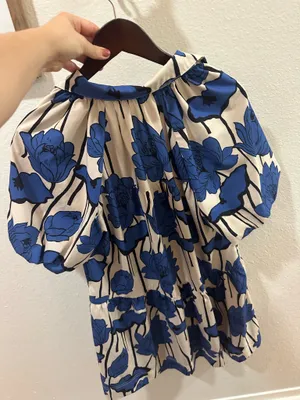 Floral dress Blue Size M thumbnail 2
