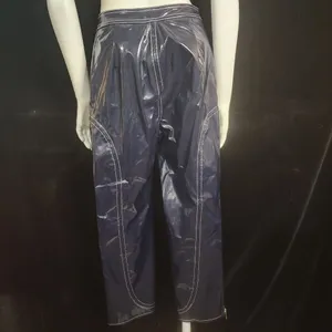 For Love & Lemons Idol Vinyl Blue Pants (XS) thumbnail 8