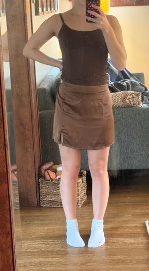 PacSun Brown Skirt thumbnail 1