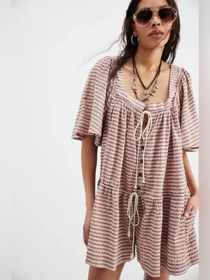 Free people County Line Plaid Romper thumbnail 4