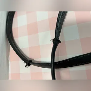 Coach Black and Glossy Leather Tote thumbnail 8