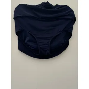 Lands End Tummy Control Swim Skirt Size 8 Navy thumbnail 4