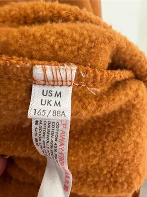 Out From Under Urban Outfitters Oversized Crewneck Sweatshirt Rust M thumbnail 3