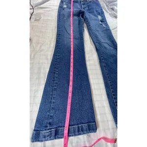 Kensie Jeans Vintage Luxe Distressed Flare/Bell Bottom Jeans - Size 8/29 thumbnail 2