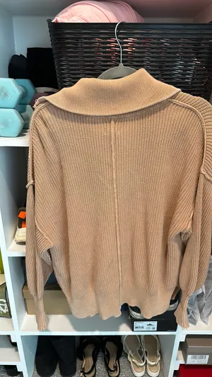 Aerie NWT  Quarter Zip Sweater thumbnail 2