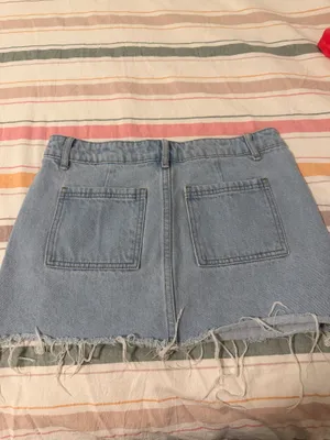 Edikted Skirt Denim Mini thumbnail 2