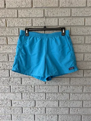 Patagonia Baggies 5” Shorts Bright Blue Women’s Size Small thumbnail 2