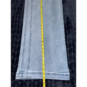 Risen Blue Denim Utility Pocket High‎ Rise Wide Leg Elastic Waistband Size 1XL thumbnail 10