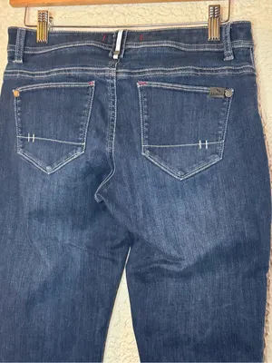 L.L. Bean Women's Dark Blue Skinny Jeans thumbnail 5