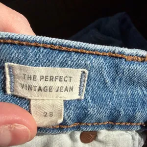Madewell The Perfect Vintage Jean High Rise Raw Hem Blue Women 28 thumbnail 7