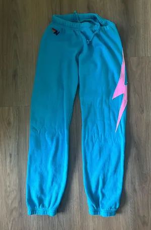 Aviator Nation Sweatpants Bolt Pink thumbnail 2