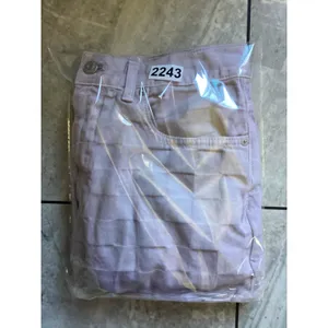Madewell Lavender Purple Checkerboard High Rise Denim Shorts 27 NK854 thumbnail 9