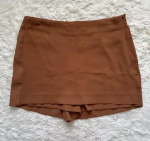 Jason Wu Skort Mini Skirt Shorts Neutral Brown M thumbnail 2
