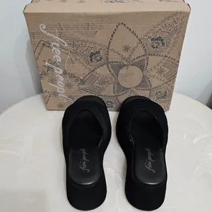 Free People Almost Paradise Platform Blk/Noir 3 Size 38 EU 8 66684663 thumbnail 8