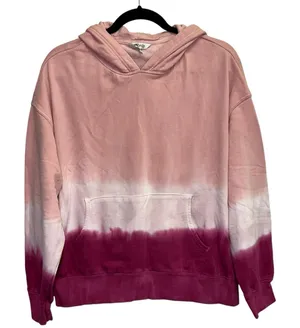 Wildfox Tie Dye Hoodie Large Pink Purple‎ Oversized thumbnail 1