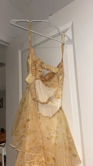 Yellow Floral Hello Molly Maxi Dress thumbnail 5