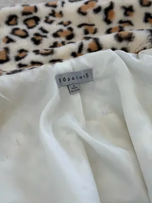 These Three Boutique Leopard Coat  thumbnail 4