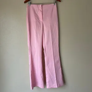 Zara Pink High Rise Pants Size Medium thumbnail 2