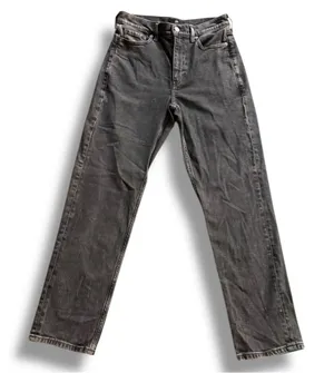 Banana Republic Gray Straight Leg Jeans thumbnail 1