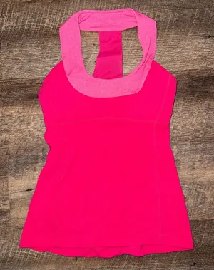 Lululemon Athletica Pink Sleeveless Top Size 4 thumbnail 1