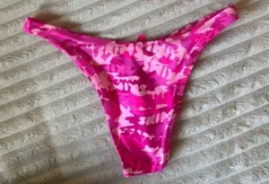 SKIMS Pink Bikini Set M thumbnail 7