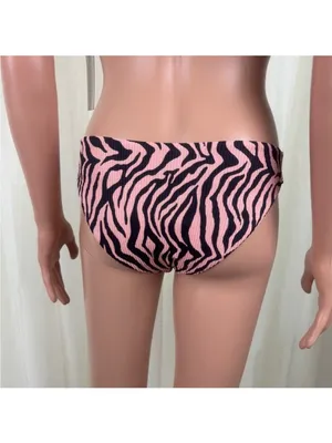 TiniBikini Two Piece Zebra Stripe Swimsuit Size Small thumbnail 10