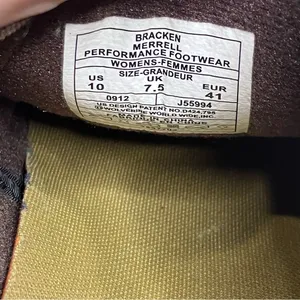 Merrell‎ women’s jungle Moc shoes Leather size 10 thumbnail 9