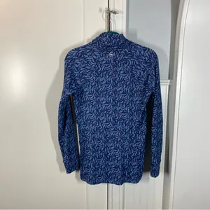 Peter Millar Wicking UPF 50+ sun protection full zip‎ long sleeve jacket navy thumbnail 5
