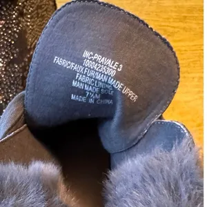 INC Lace Up Bejeweled Winter Cold Weather Boots 7.5 thumbnail 10
