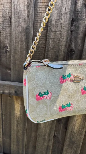 Coach Nolita 19 Strawberry Print Bag thumbnail 4